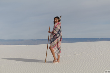 Picture 2 - Alejandra Cobos on Zishy in White Sands